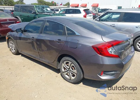 2018 Honda Civic Lx from USA, damaged, VIN 19XFC2F59JE005397